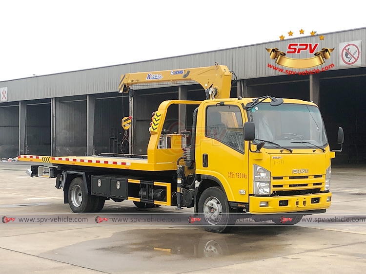 Road Wrecker Truck with Crane ISUZU -RF Road Wrecker Truck with Crane ISUZU -RF